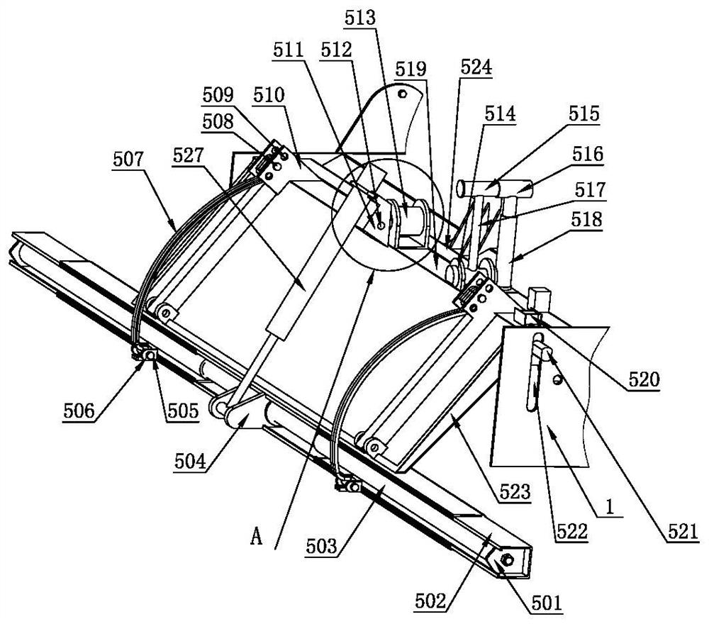 A rotary tillage leveling and ground-attached seeding compound operation machine