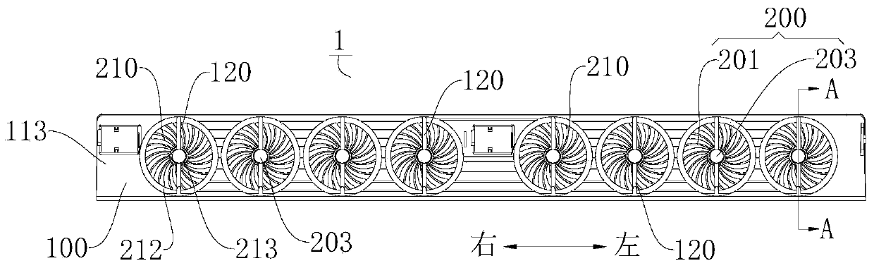 Air deflector assembly for air conditioner and air conditioner