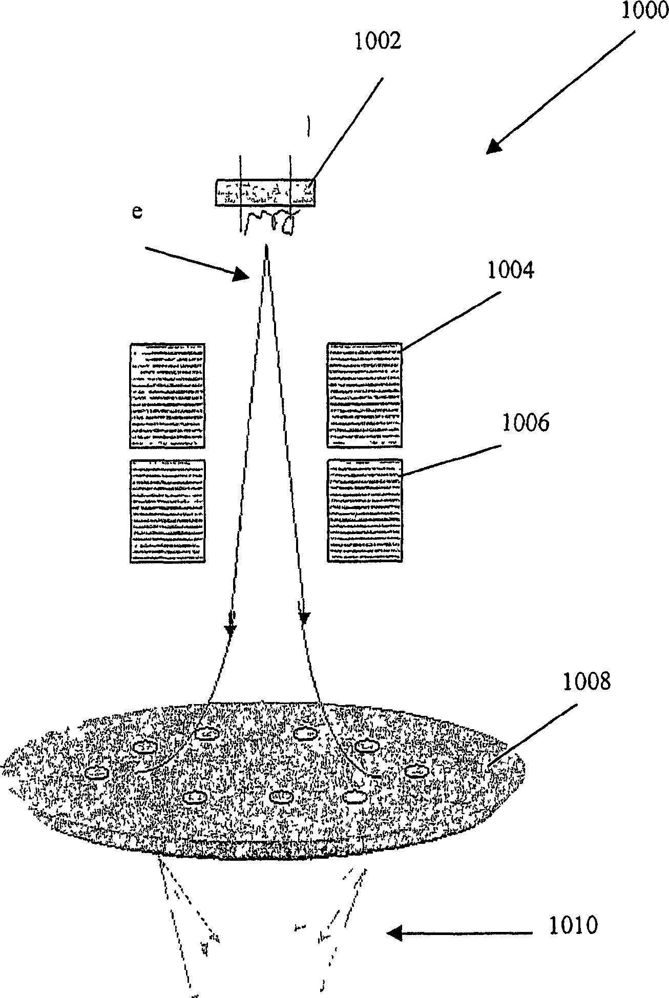 Devices and methods for producing multiple x-ray beams from multiple locations