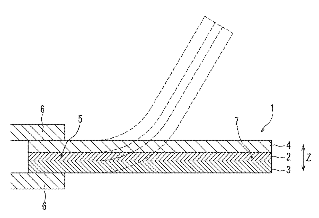 Polymer actuator element