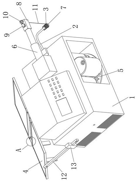 Hydrogeological water quality sampling device and use method thereof