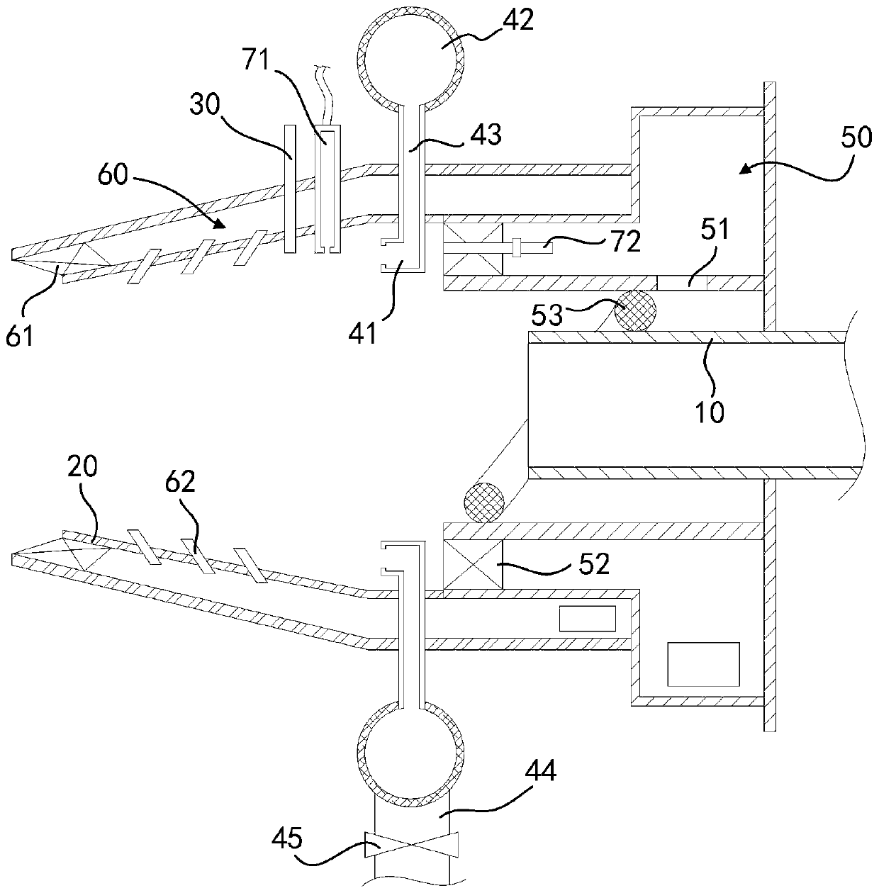 Dual-purpose combustor for biomass gas and natural gas