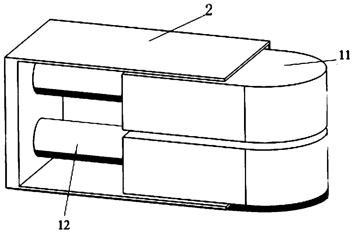 A uniform heating device suitable for planetary ball mill