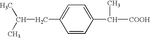 Pharmaceutical composition of 2-(4-isobutylphenyl) propionic acid