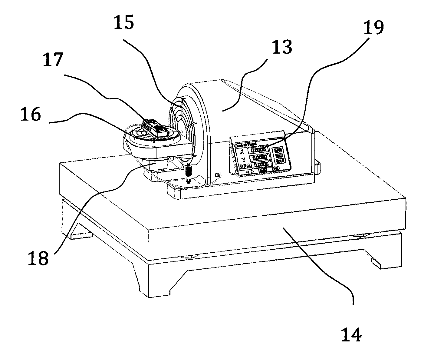 Angle measuring device and methods for calibration