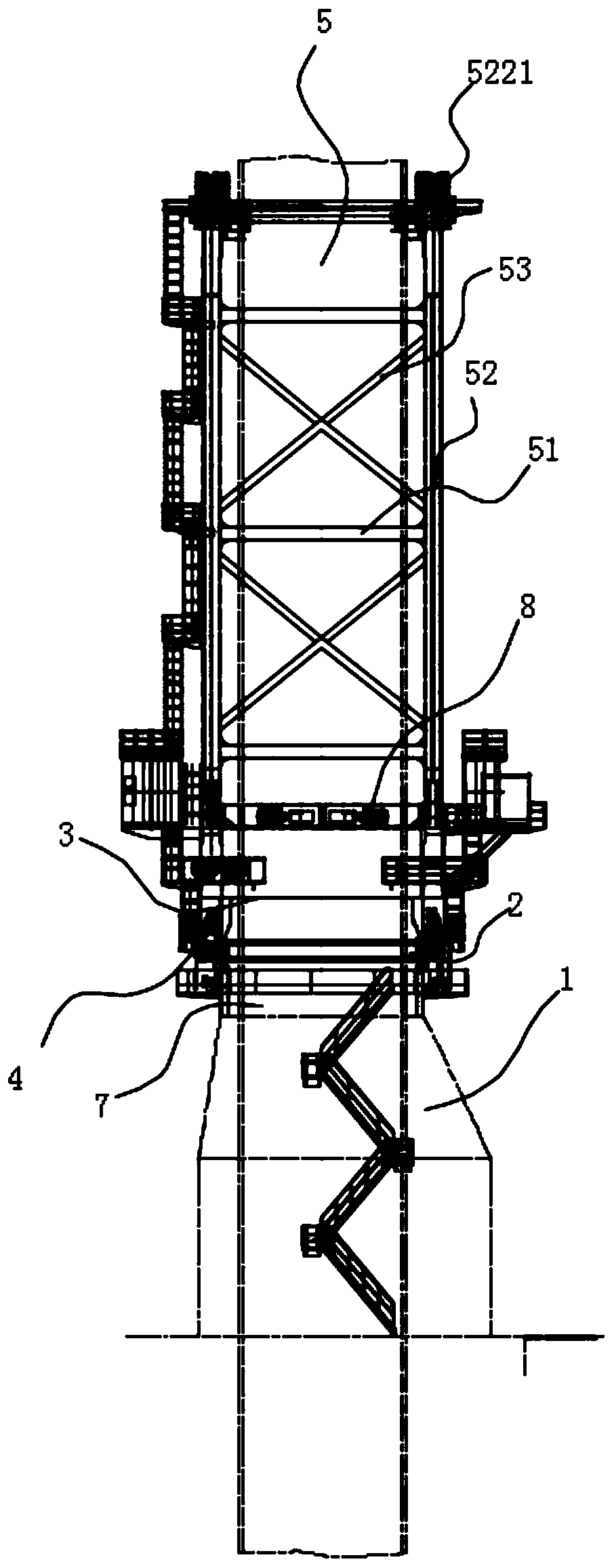 A crane based on hydraulic system