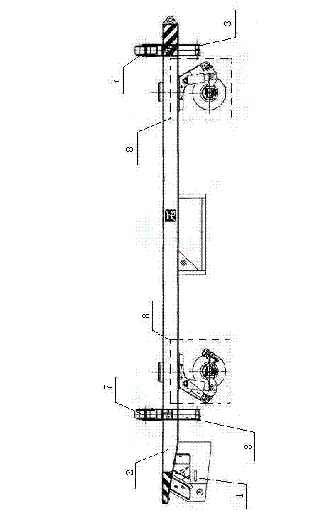 Carrying and storing method of wind tower