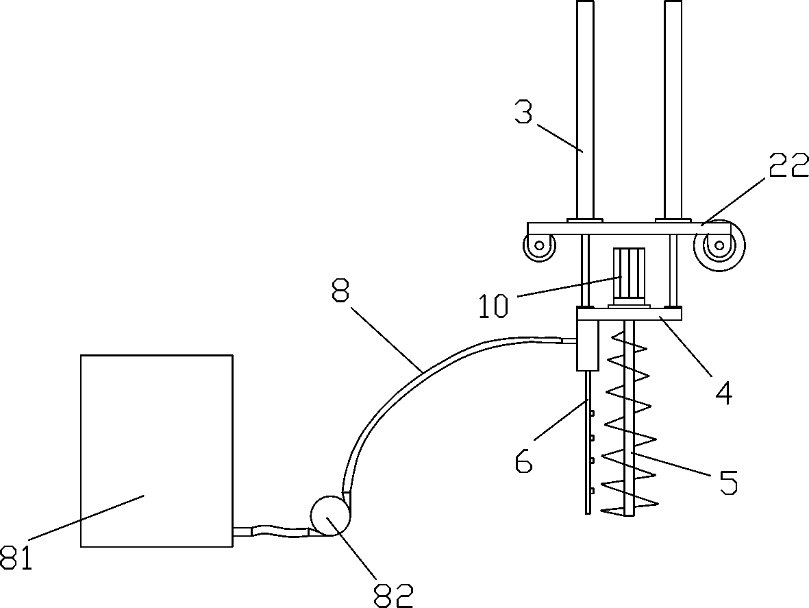 Biological organic fertilizer raw material fermentation and quality regulating apparatus