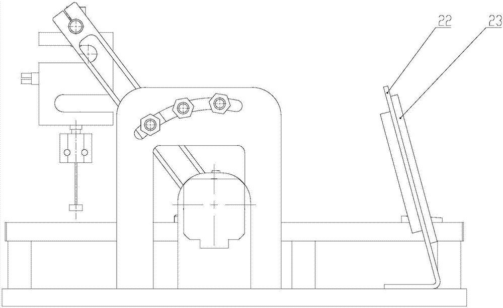 Detection mechanism for internal opening handle of automobile door