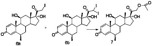 Method for preparing 6 beta-methylprednisolone