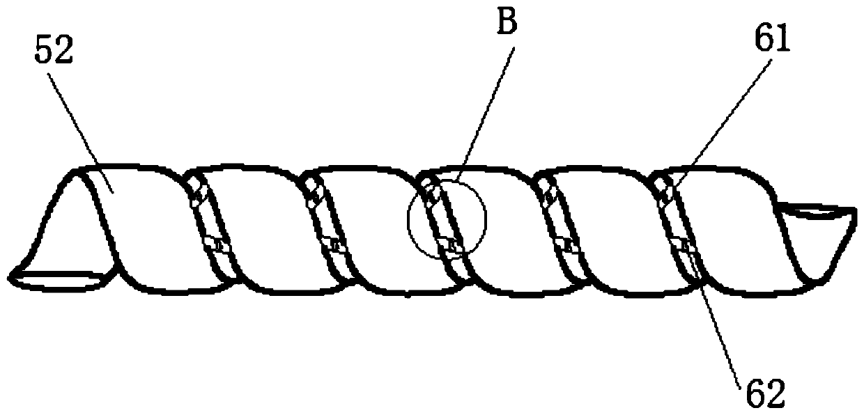 Anti-torsion high-pressure conveying pipeline applied to hydraulic systems