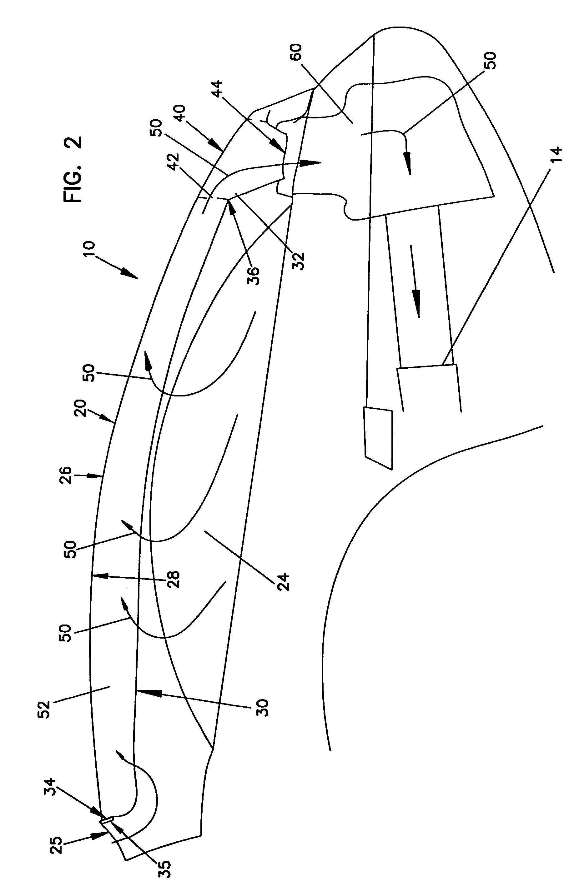 Air intake system for a vehicle