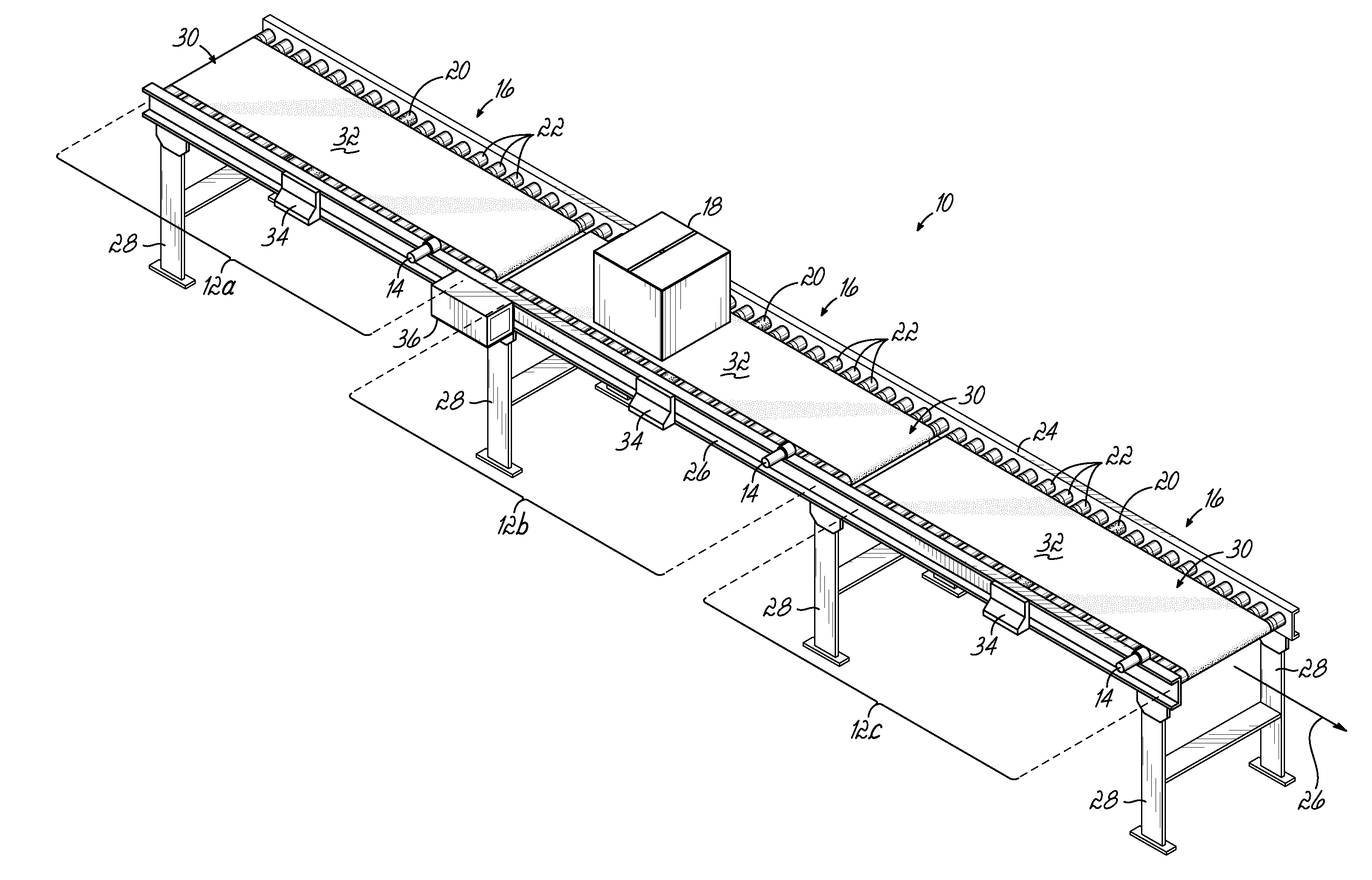 Zone Controller For Modular Conveyor System