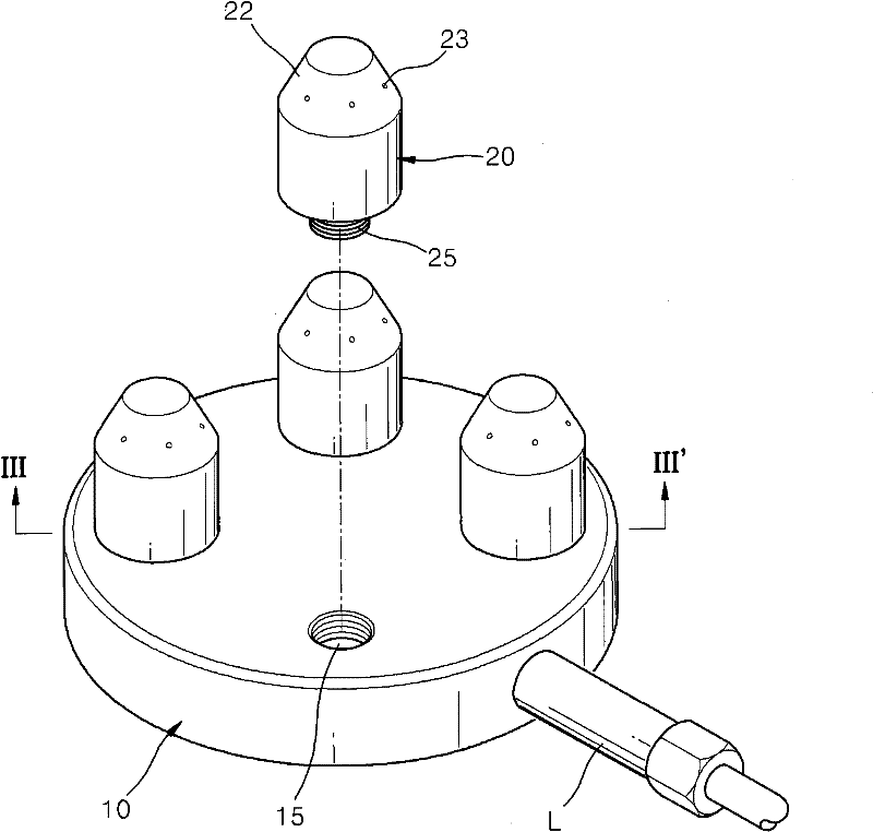 A hydrogen-oxygen combustion burner