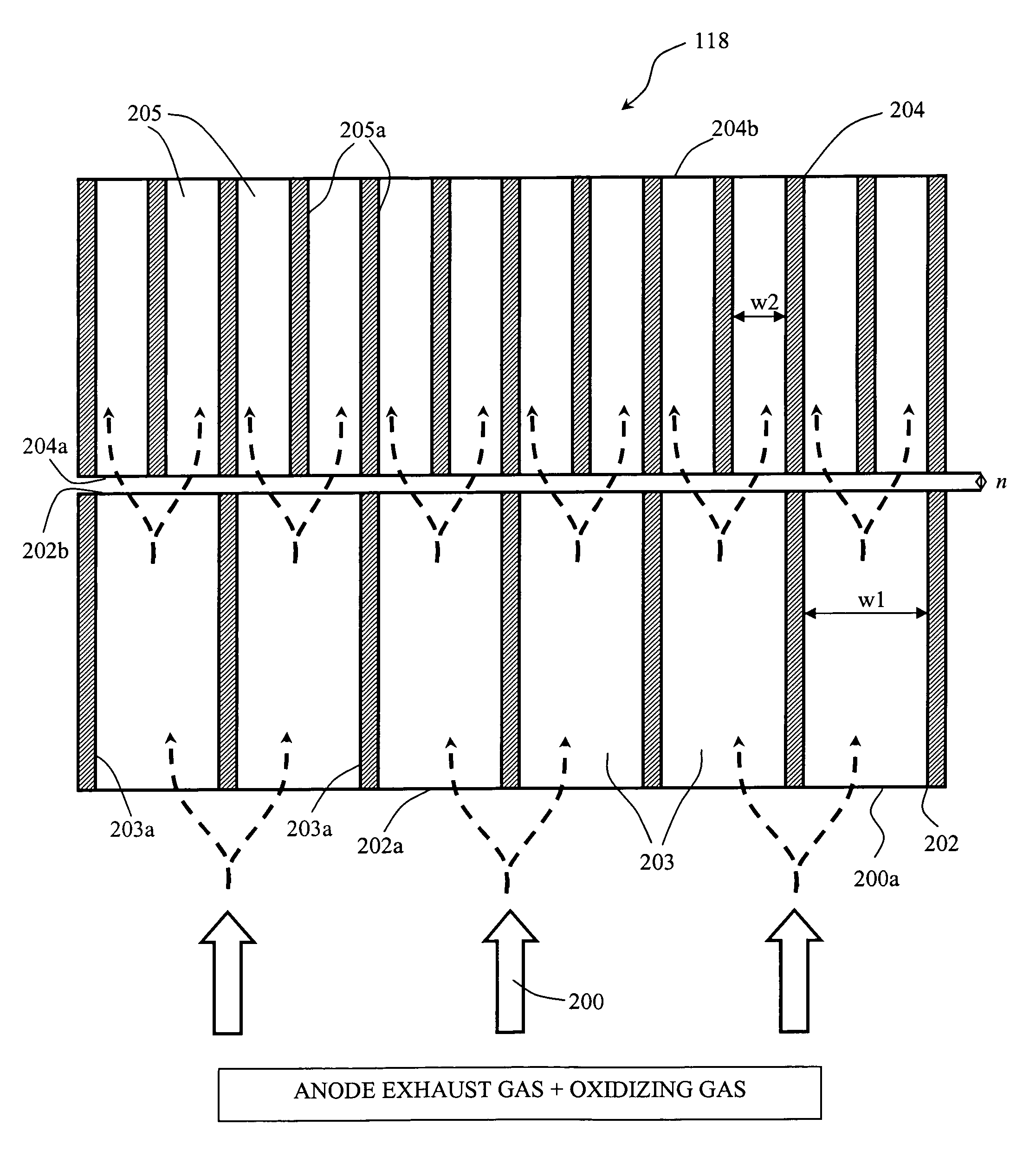 Catalyst assembly for use in anode gas oxidizing systems of high temperature fuel cells