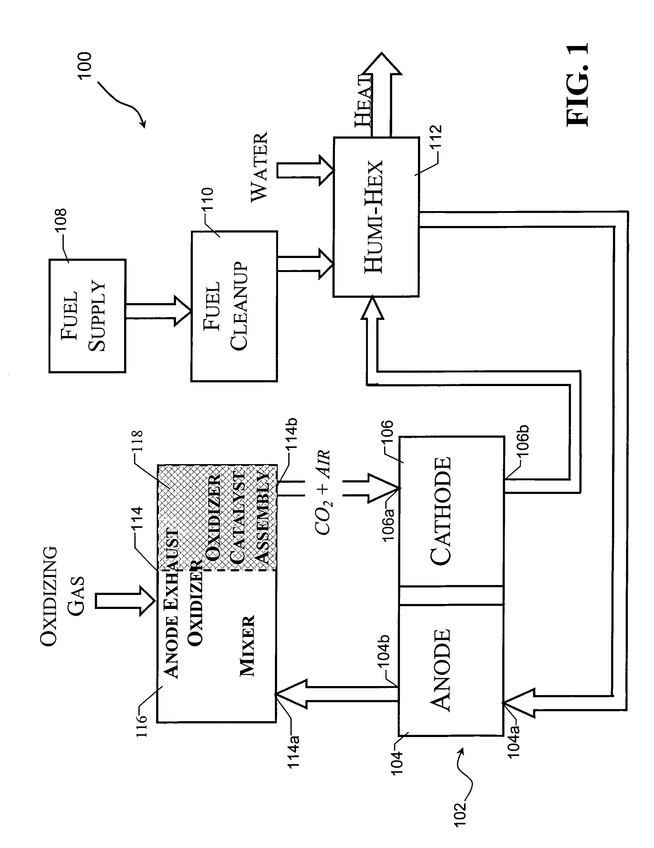 Catalyst assembly for use in anode gas oxidizing systems of high temperature fuel cells