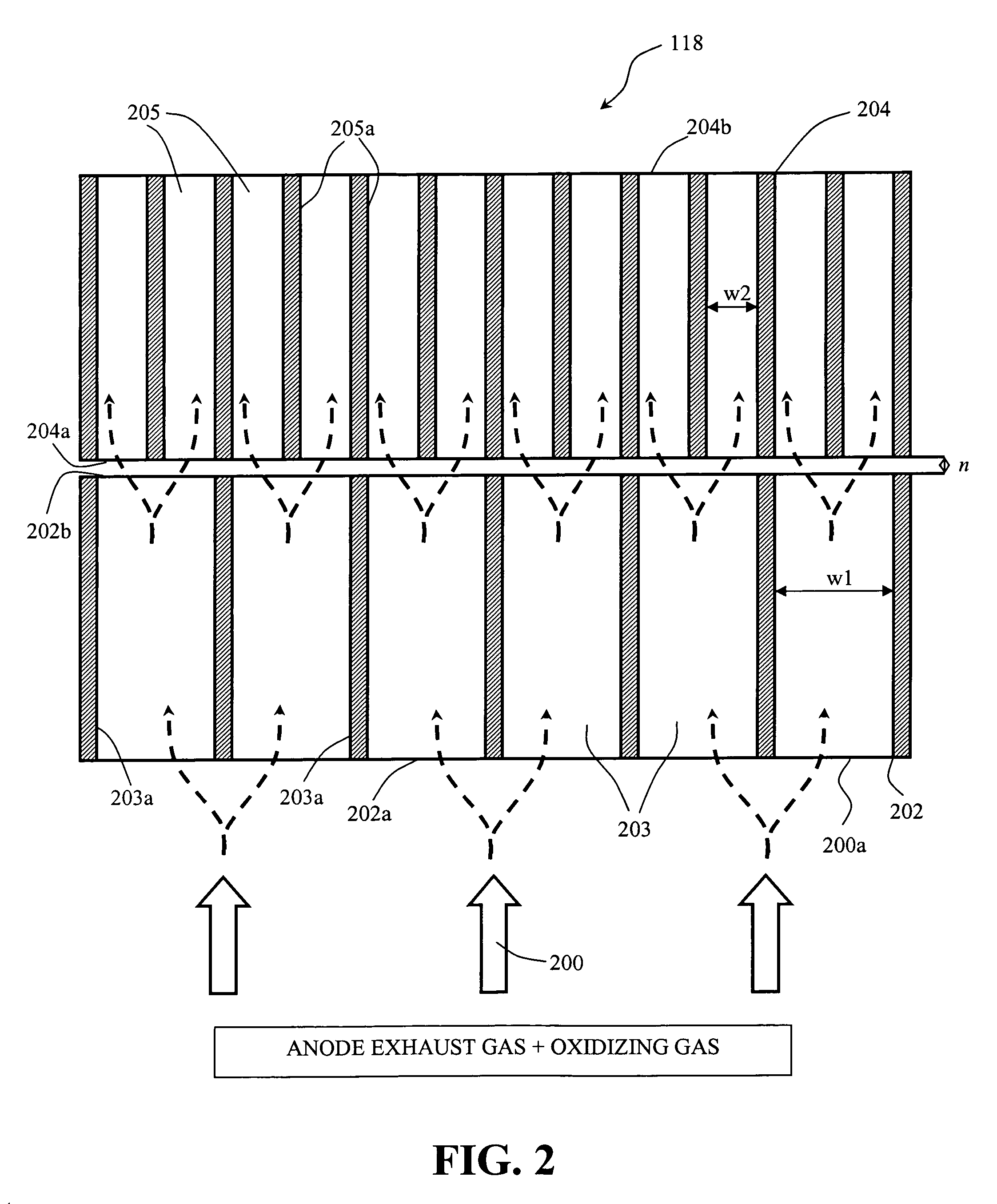 Catalyst assembly for use in anode gas oxidizing systems of high temperature fuel cells