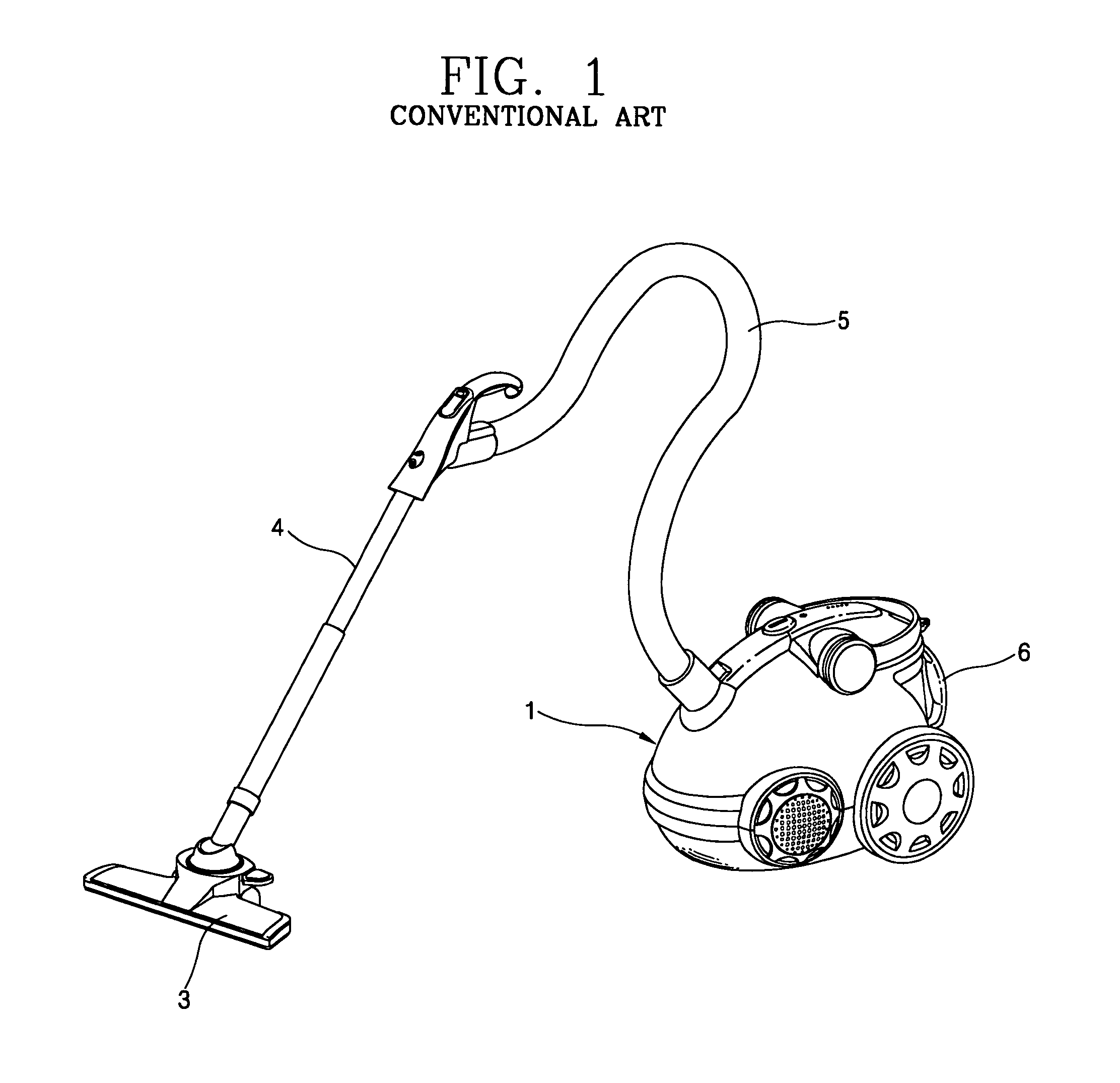Filter device for vacuum cleaner