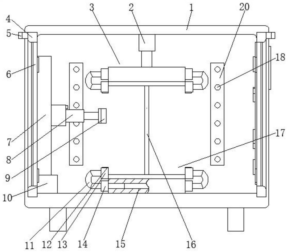 Strength detection device for weather-resistant anti-corrosion plywood