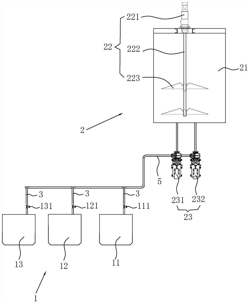 Magnetic powder wet-type adding system and method