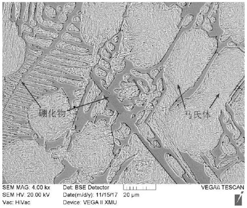 A kind of high hardenability high boron cast steel and preparation method thereof