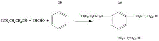 A kind of preparation method of phenalkamine resin demulsifier