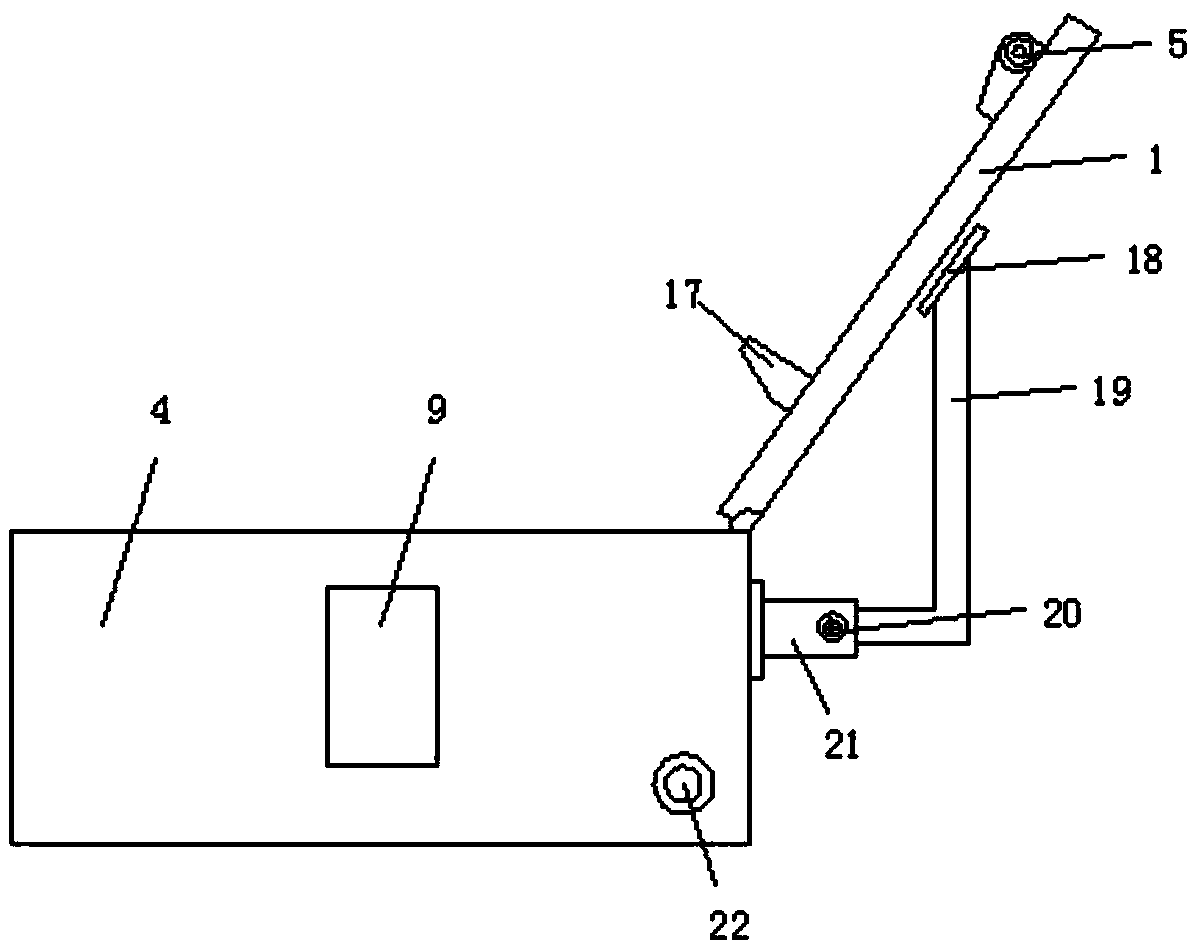 Supporting frame used for electronic piano