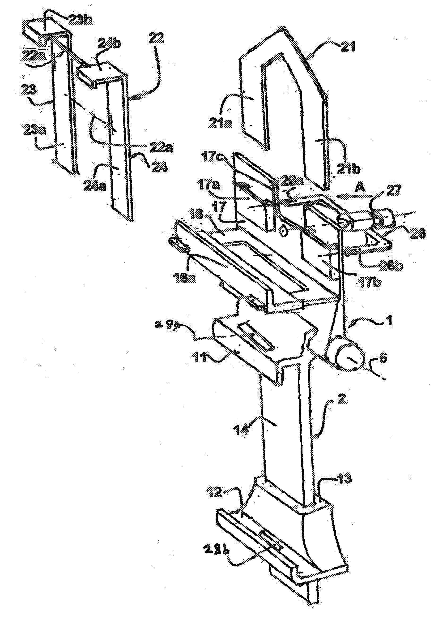 Support for attaching a portable device to a vehicle rear-view mirror