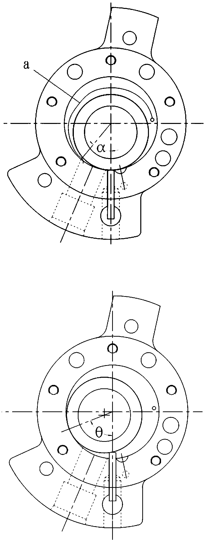 Manufacturing method of an air supplement port, air cylinder end cover and rotary compressor