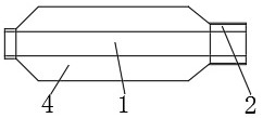 A catheter for clinical endovascular interventional therapy