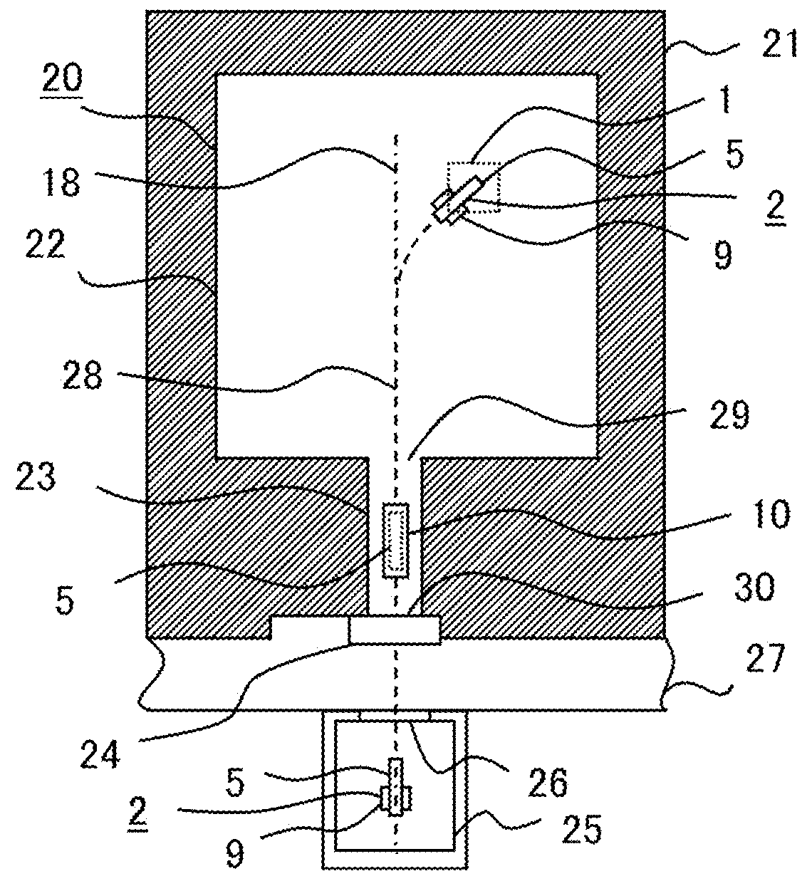 Particle beam irradiation room and particle beam therapy system