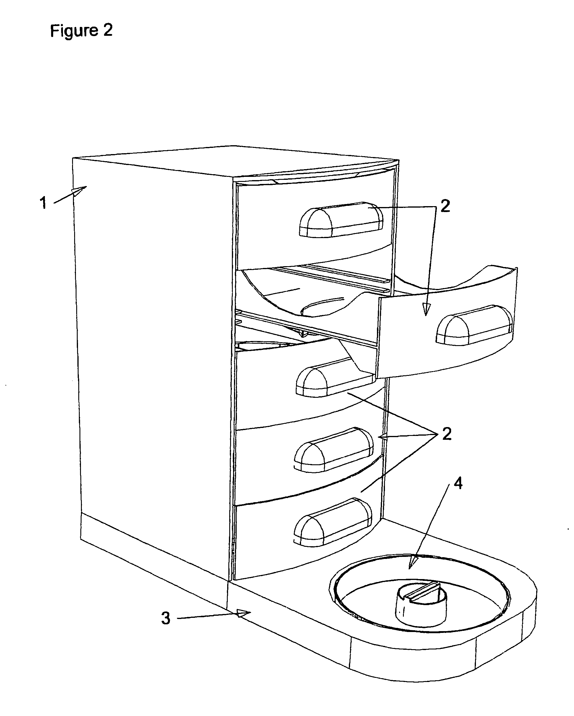 Dispenser cabinet