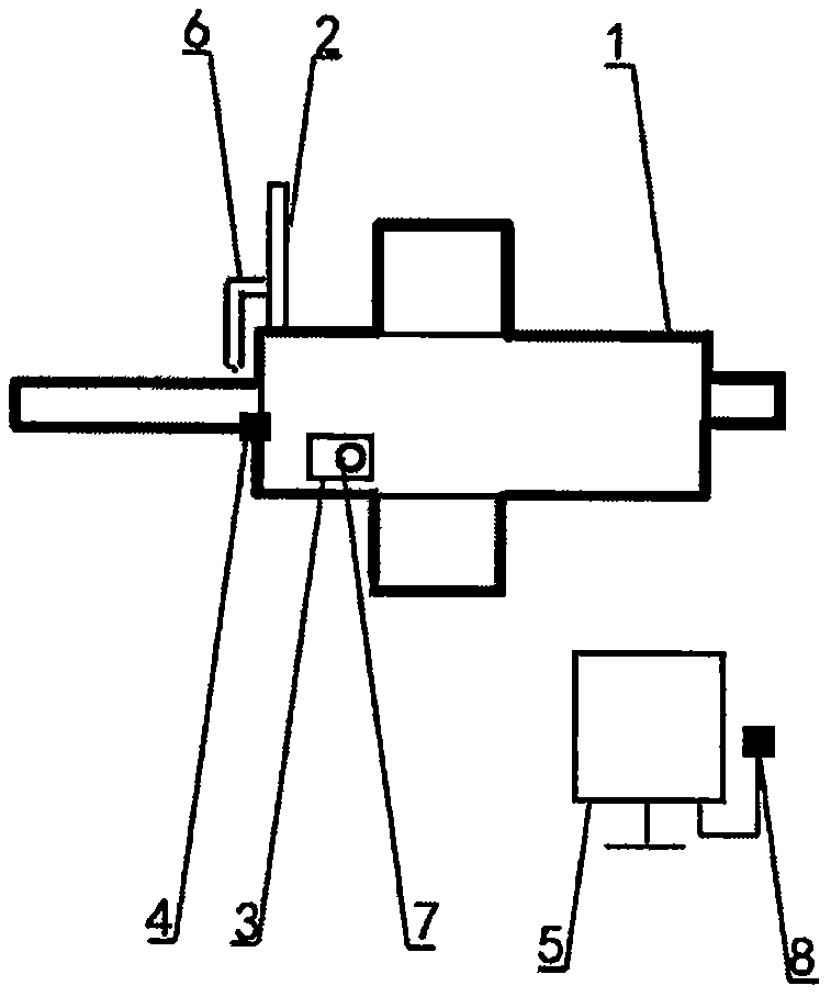 Buffer operation auxiliary module for fixture of nozzle device of chip mounter