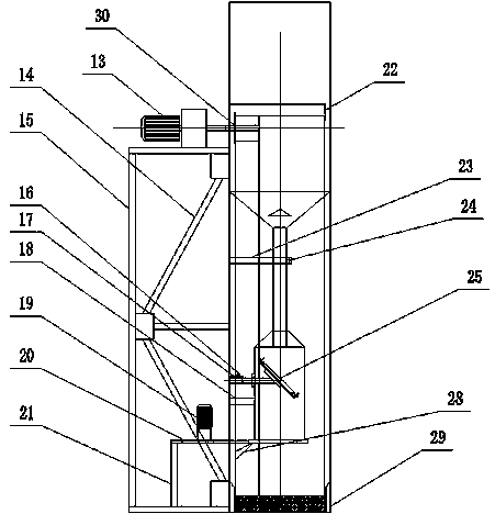 Automatic sand grain abrasion device