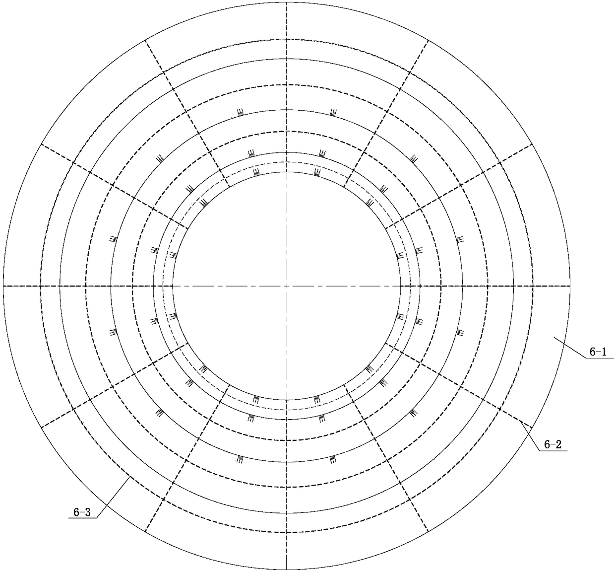 A rock-socketed single-pile double-tube construction auxiliary device and its construction method