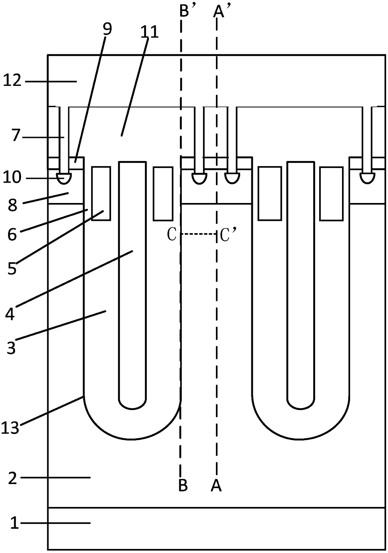 High-snow-slide-tolerance deep-groove power device