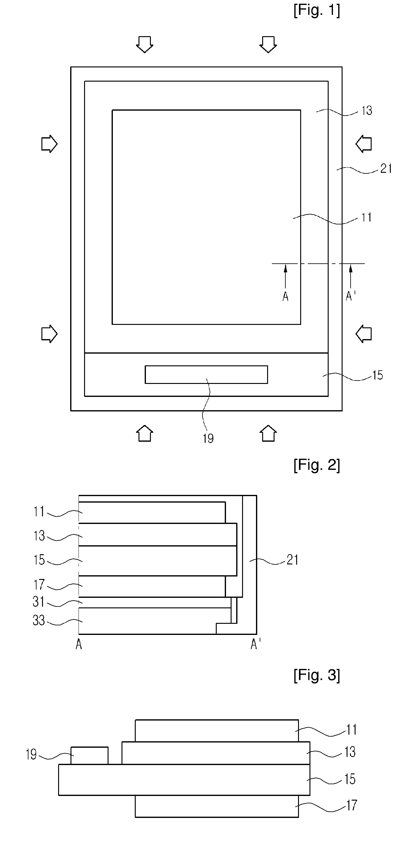 Liquid crystal display device and mobile communication terminal having the same