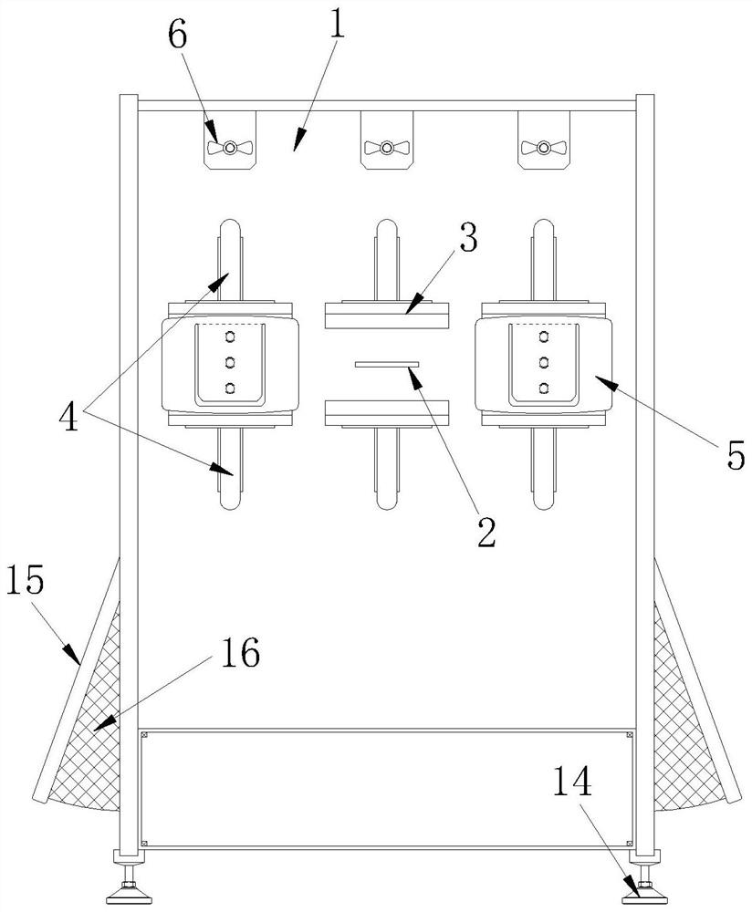 5G communication equipment of self-adaptive intelligent switch