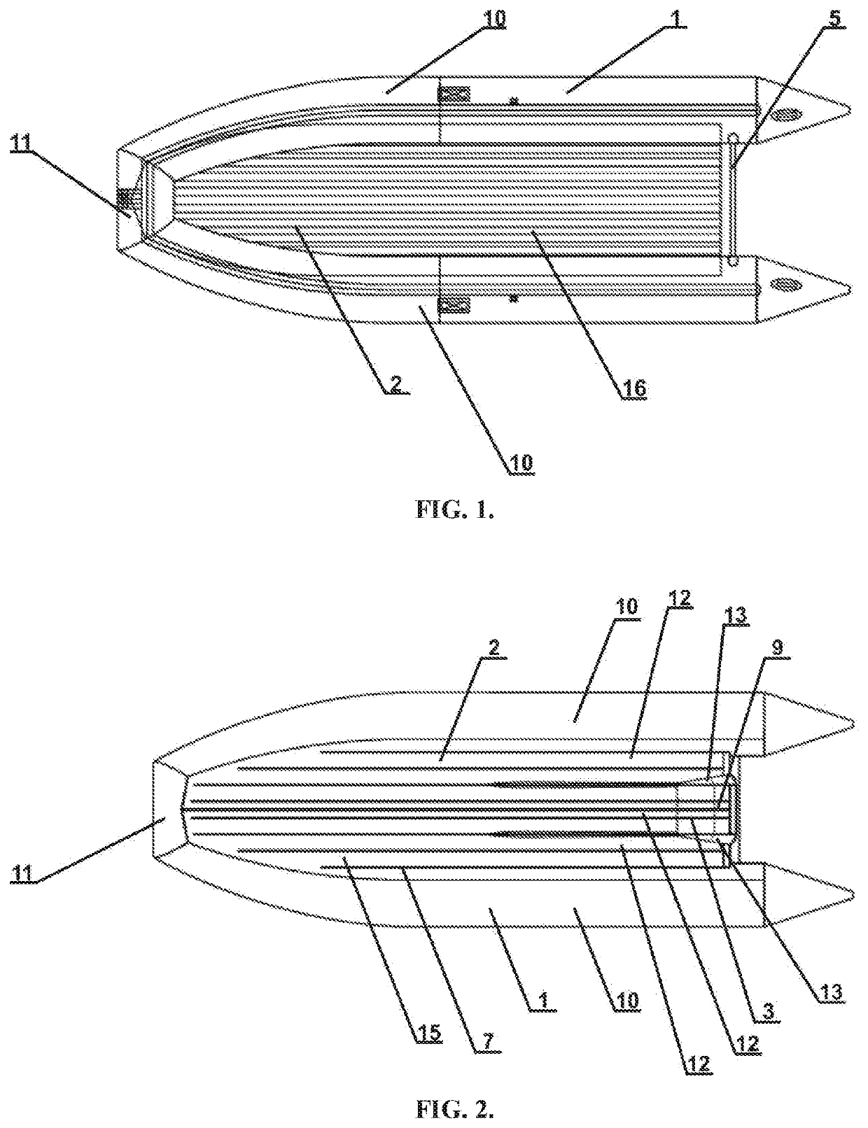 Inflatable motor boat