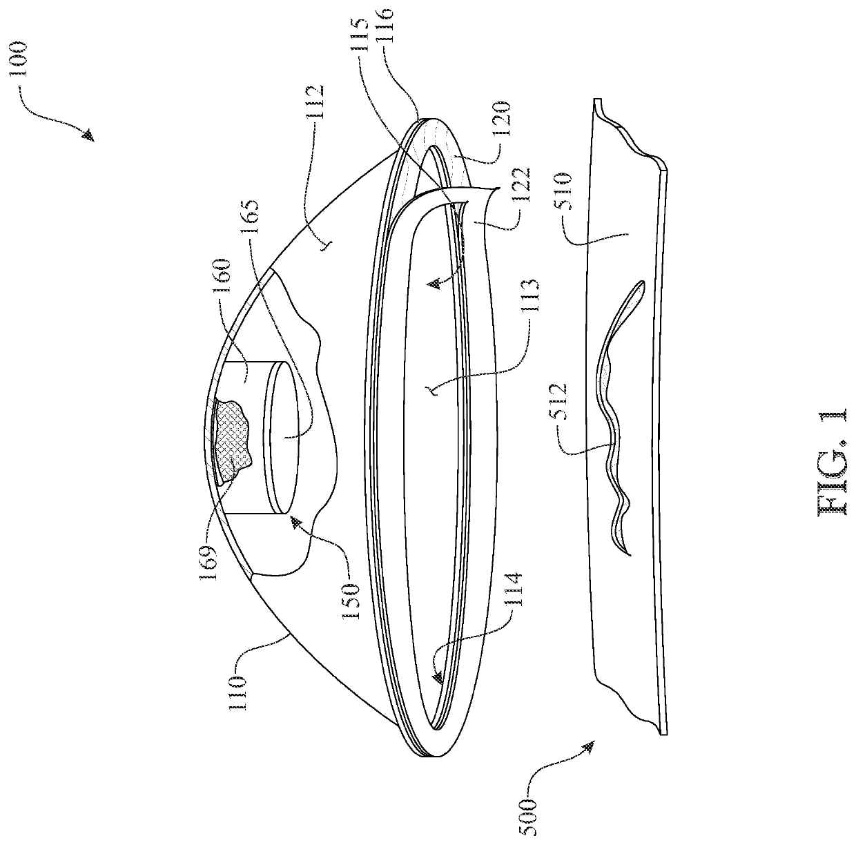 Contactless wound treatment barrier and method of contactless wound treatment