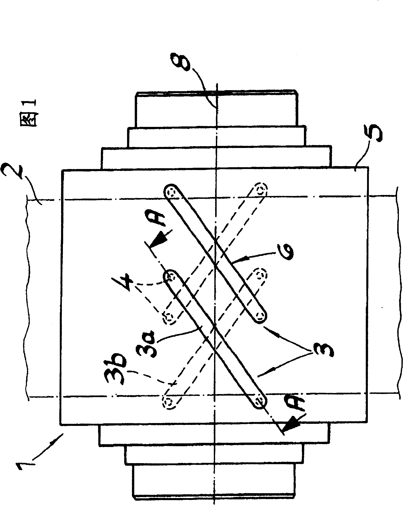 Process for the purpose of determining surface evenness errors in band and particularly steel and metal band and further a surface evenness measuring roller