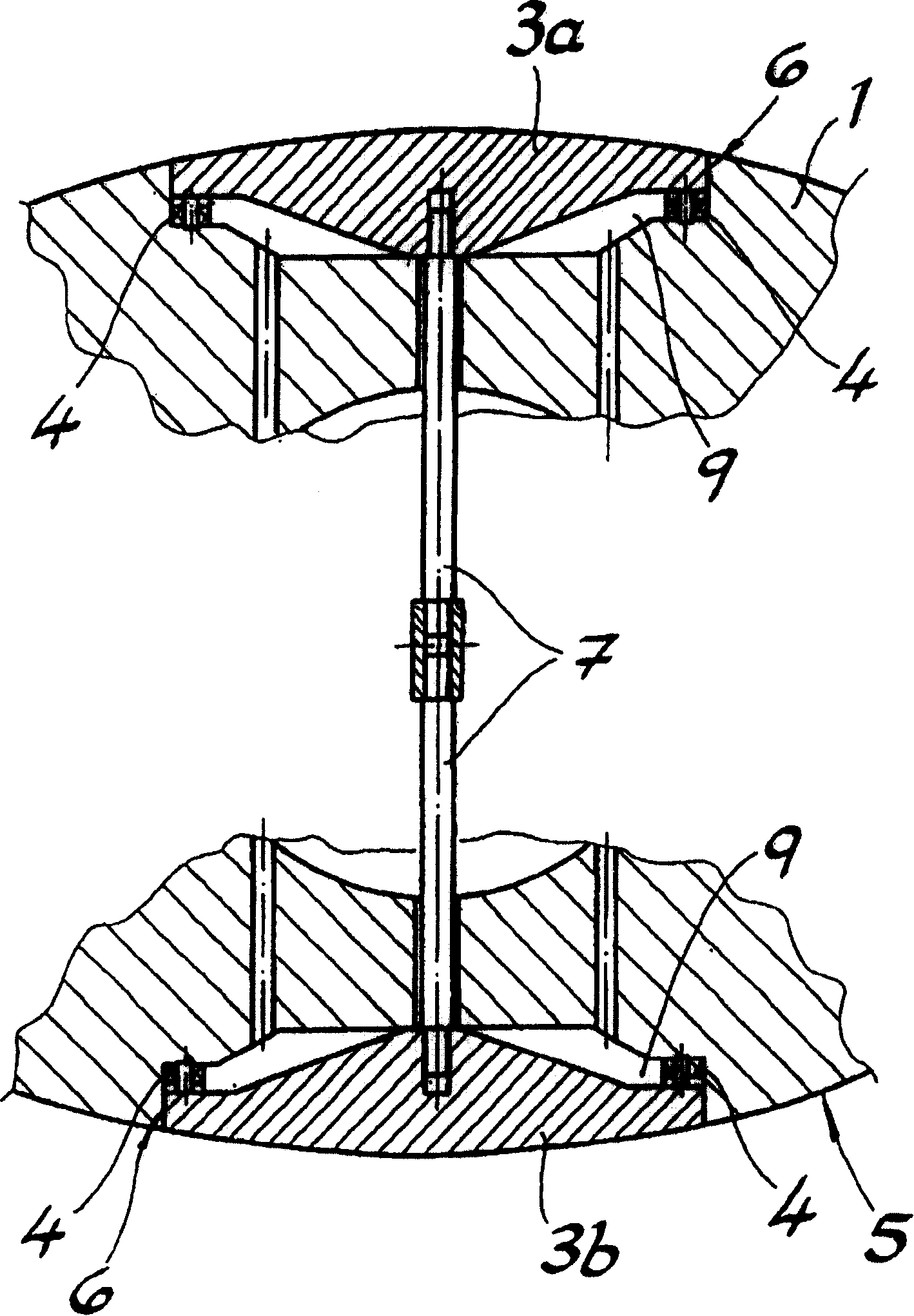 Process for the purpose of determining surface evenness errors in band and particularly steel and metal band and further a surface evenness measuring roller