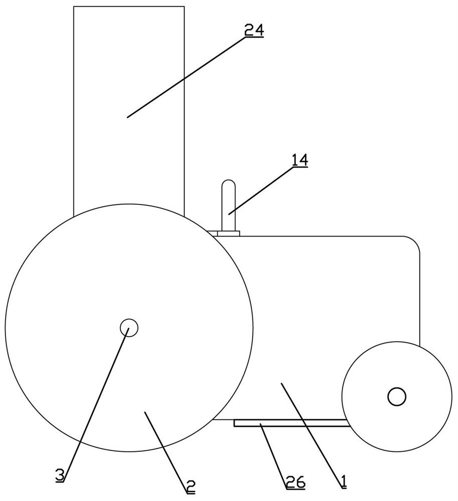 Gauze binding device for dermatological department pain