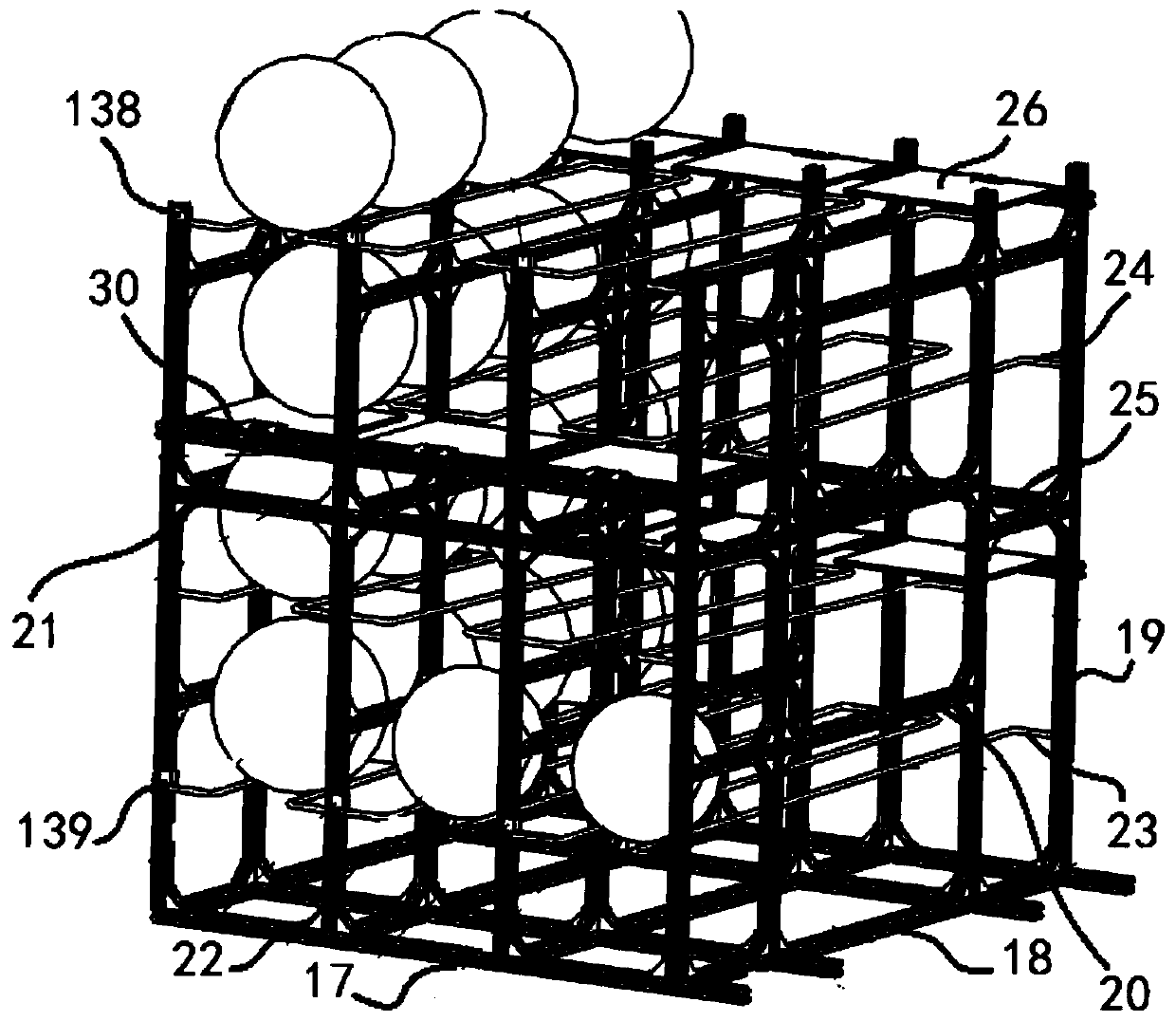 An intelligent ball borrowing and returning all-in-one machine