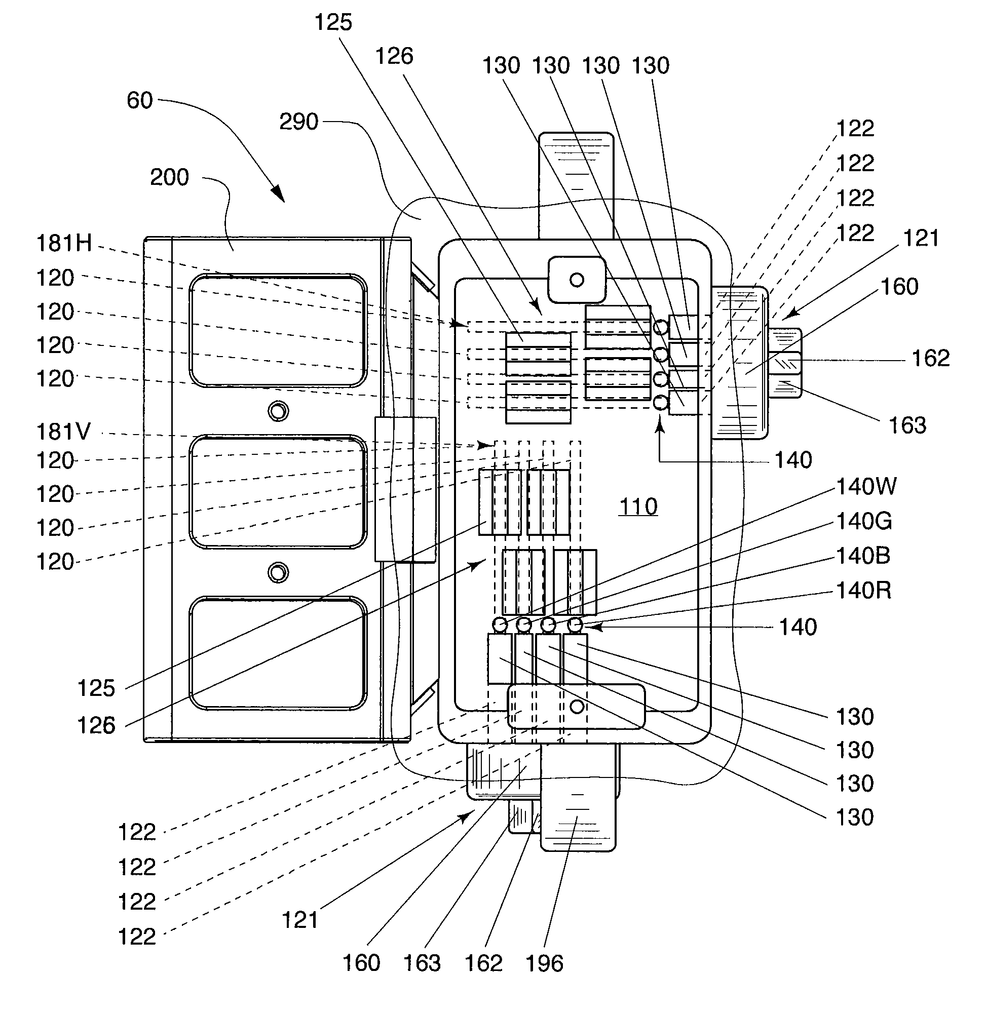 Electrical apparatus having quick connect components