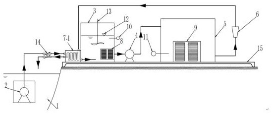 Constant-temperature adsorption skid-mounted platform and method for collecting lithium rubidium