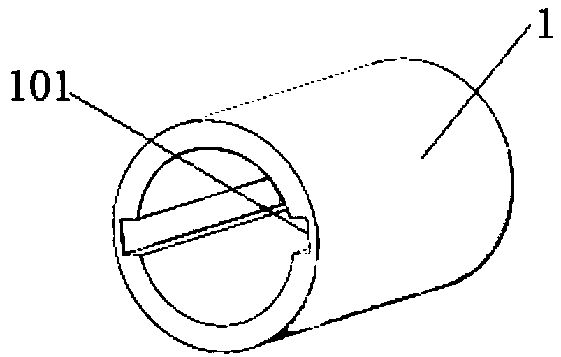 Sensor built-in electrode and lining package structure for electromagnetic flowmeter