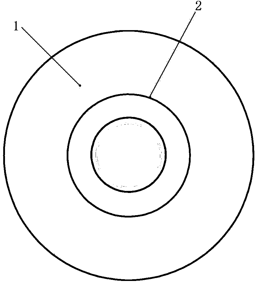 Magnetic suspension drainage device