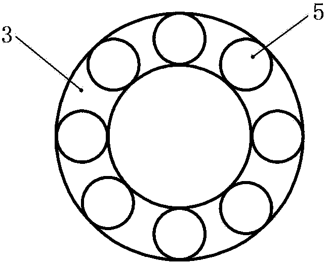 Magnetic suspension drainage device