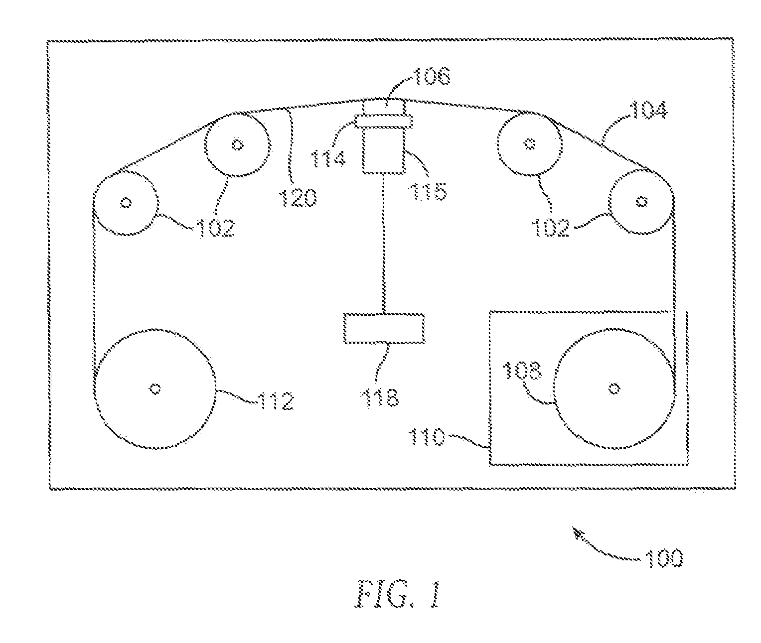 Tape system with an isolated load/unload tape path